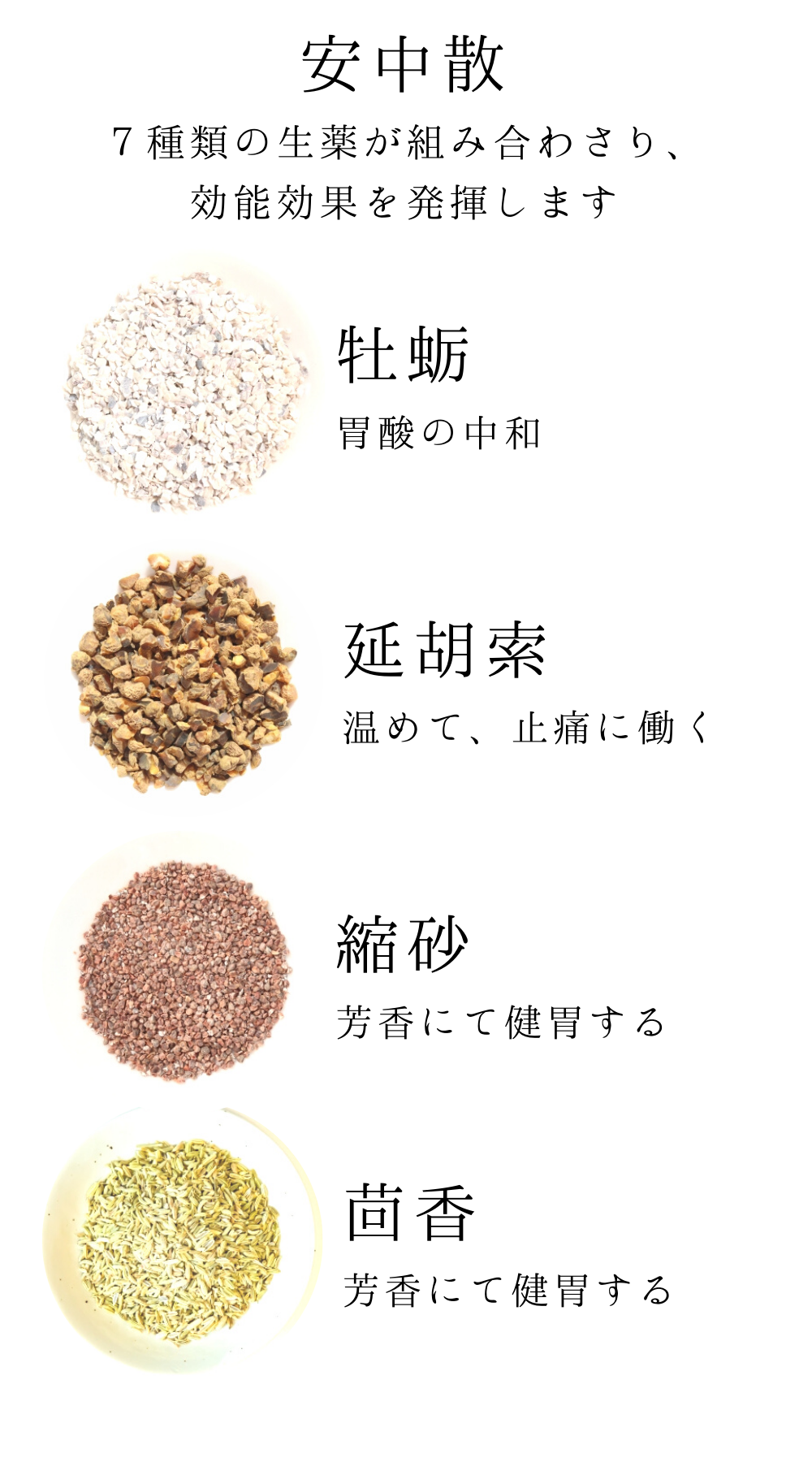 安中散料(あんちゅうさん)【薬局製剤】