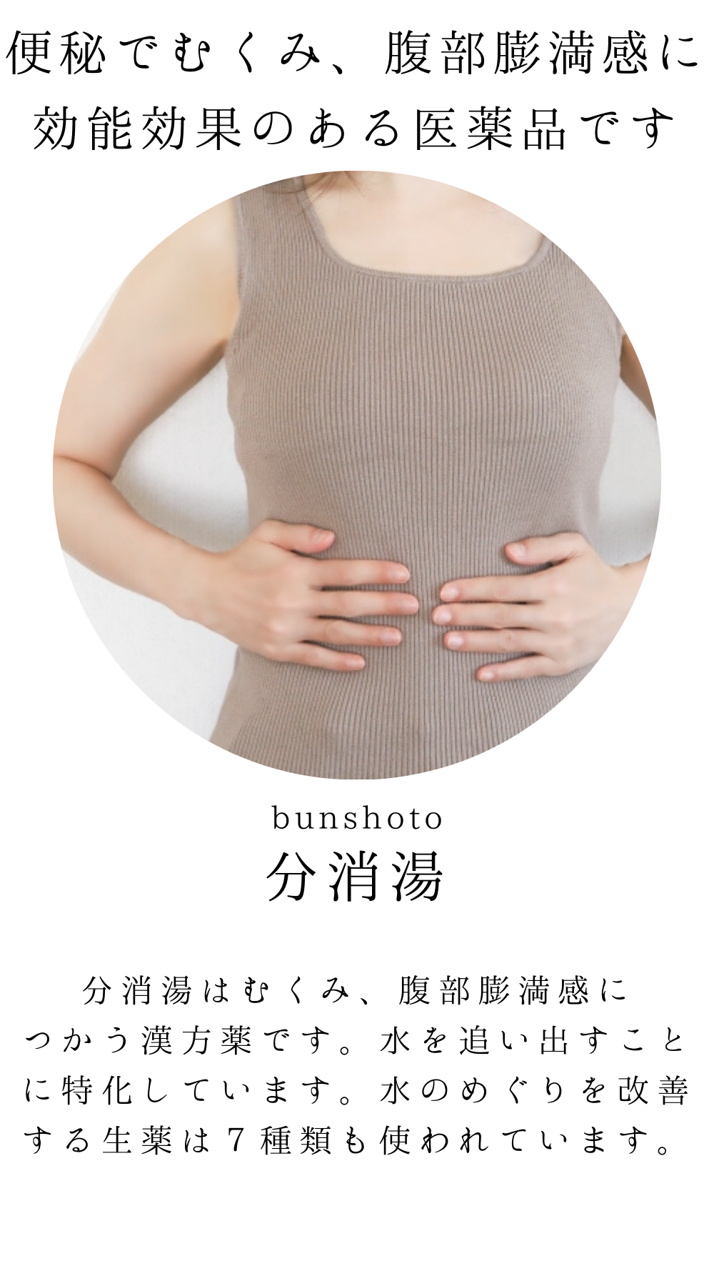分消湯(ぶんしょうとう)【薬局製剤】煎じ薬