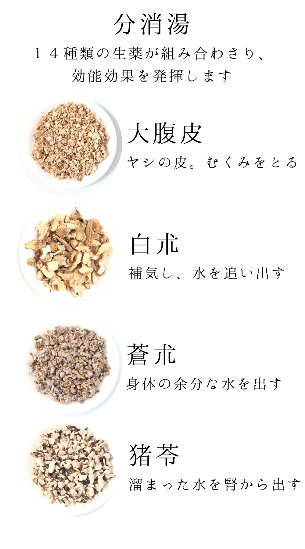 分消湯(ぶんしょうとう)【薬局製剤】煎じ薬