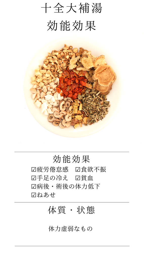 十全大補湯【第2類医薬品】ジュホトウ