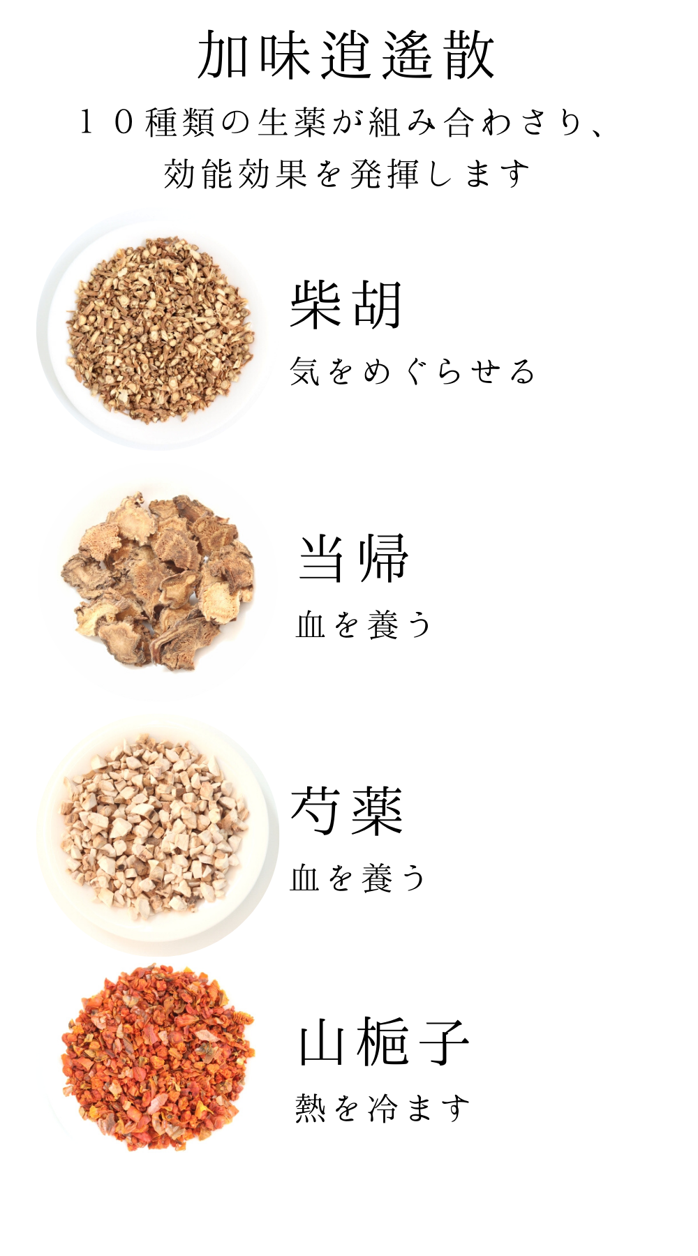 加味逍遙散料(かみしょうようさん)【薬局製剤】煎じ薬