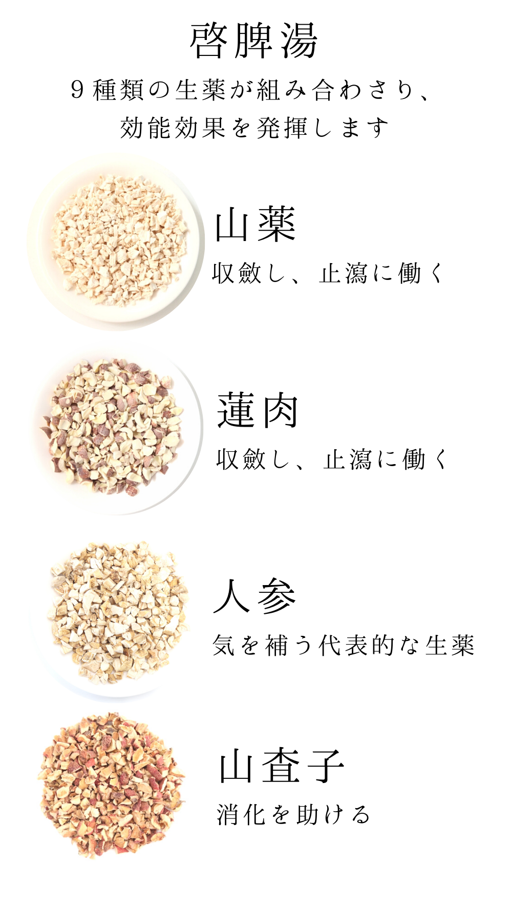 啓脾湯(けいひとう)【薬局製剤】煎じ薬
