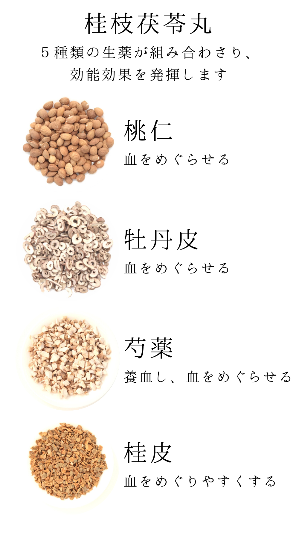 桂枝茯苓丸料(けいしぶくりょうがん)【薬局製剤】煎じ薬