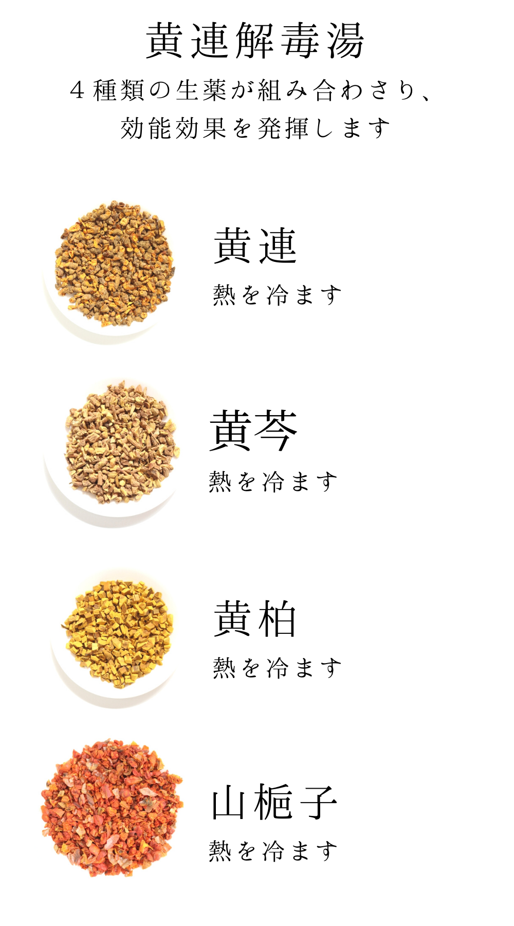 黄連解毒湯(おうれんげどくとう)【薬局製剤】煎じ薬