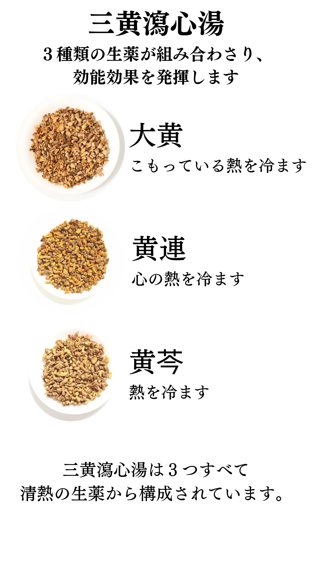 三黄瀉心湯(さんおうしゃしんとう)【薬局製剤】煎じ薬