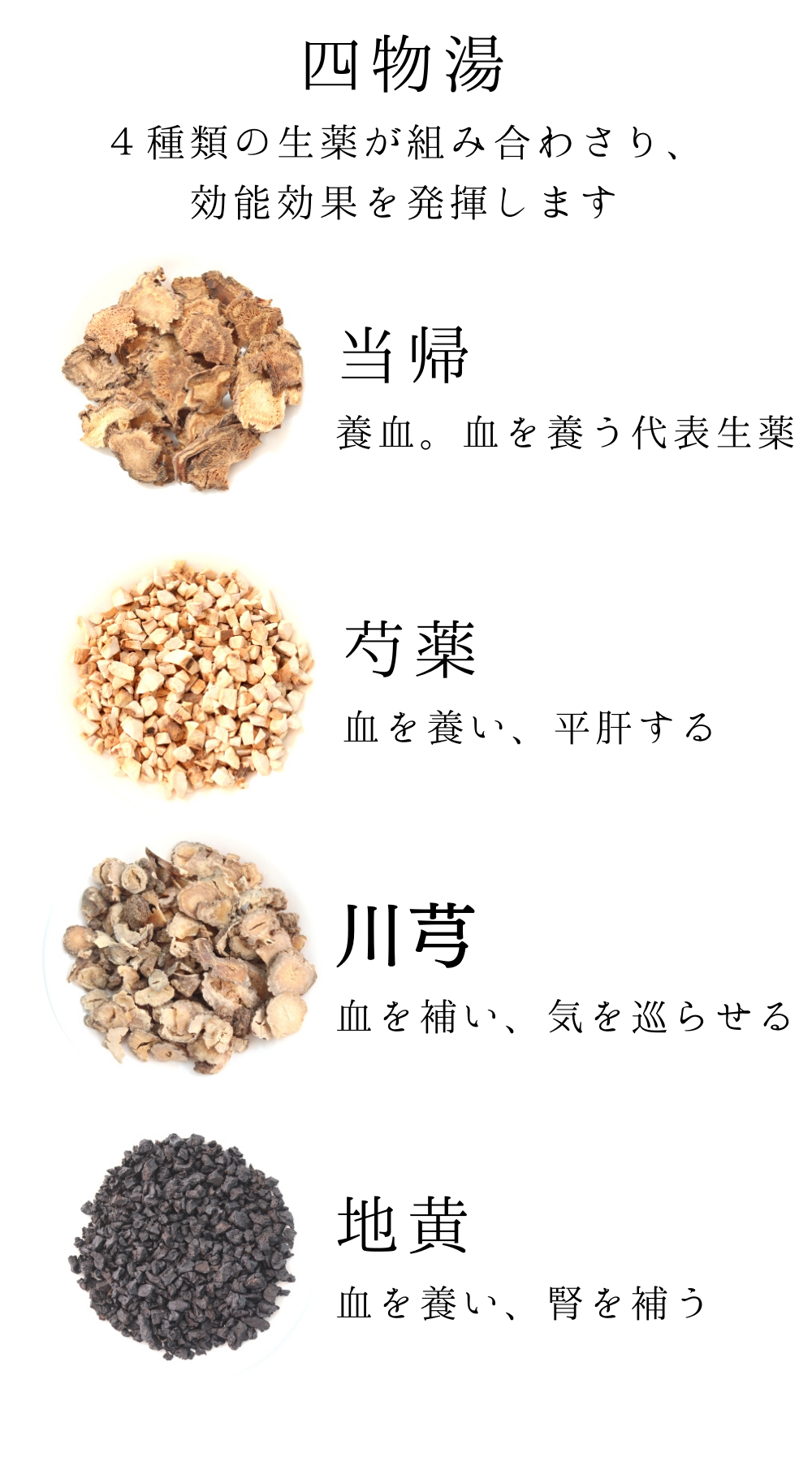 四物湯(しもつとう)【薬局製剤】煎じ薬