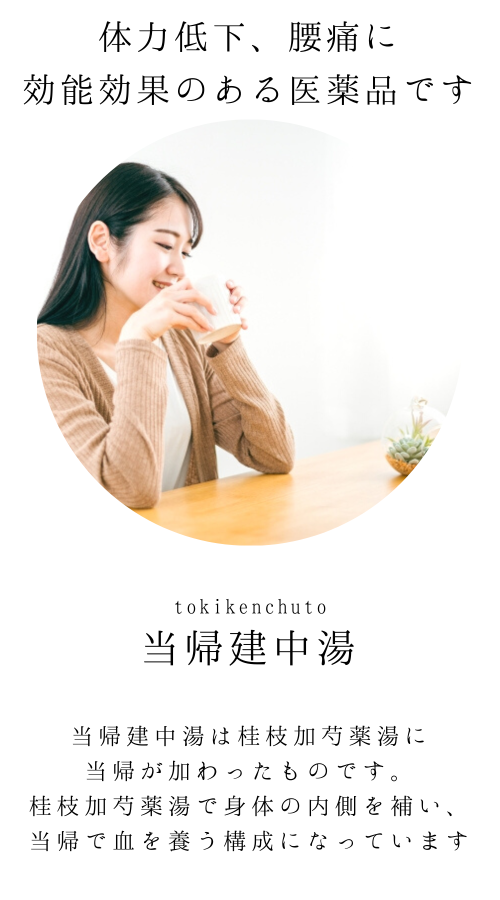 当帰建中湯(とうきけんちゅうとう)【薬局製剤】煎じ薬