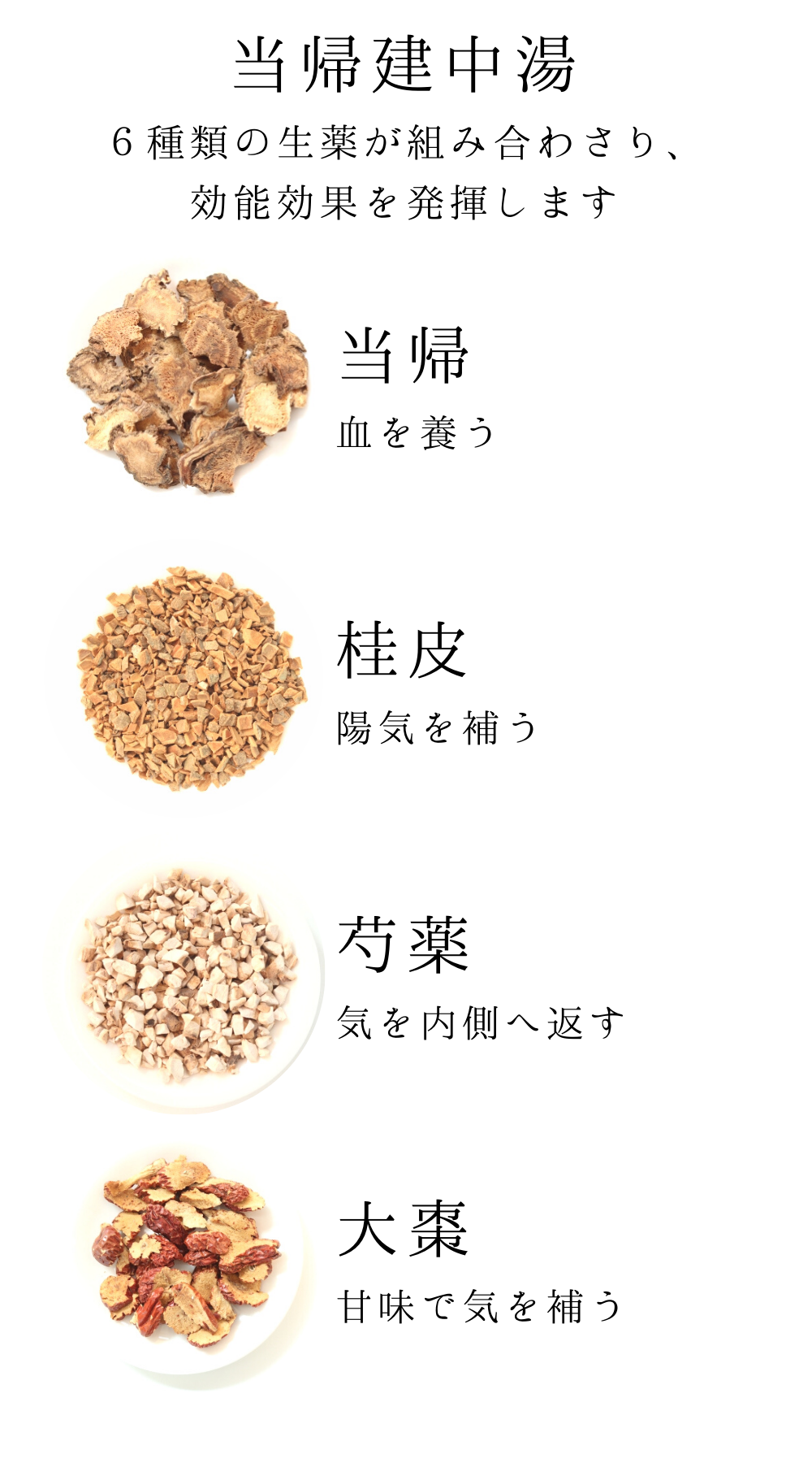 当帰建中湯(とうきけんちゅうとう)【薬局製剤】煎じ薬