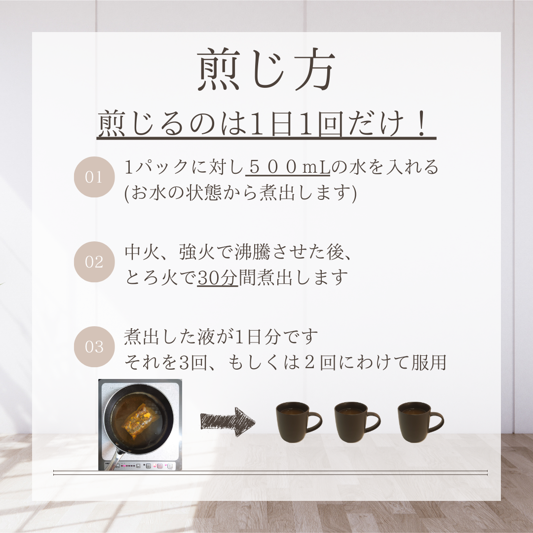 柴苓湯(さいれいとう)【薬局製剤】煎じ薬