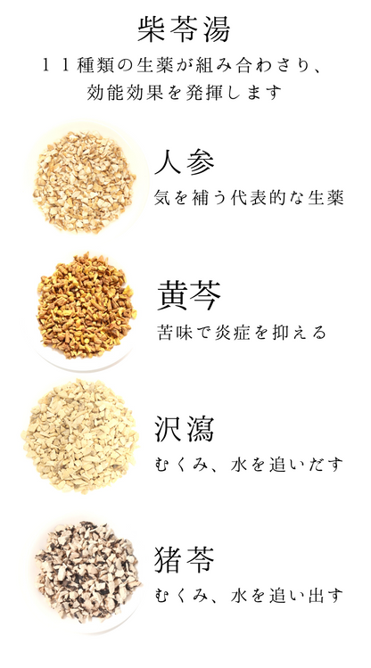 柴苓湯(さいれいとう)【薬局製剤】煎じ薬